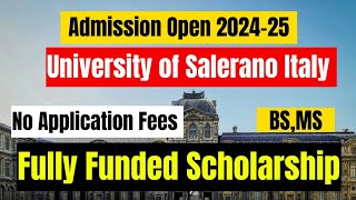 University of Salerno Italy | University of salerno application | University of salerno how to apply