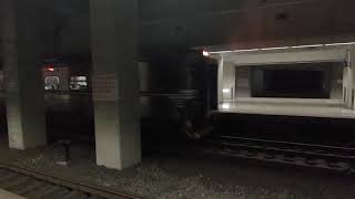 20211020 4191次EMU500型區間車 南港車站2A月台 列車離站 Train 4191 Local train Nangang station plat.2A Train depart