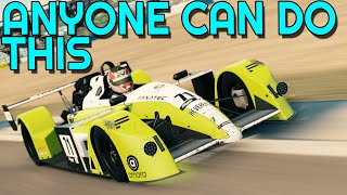 Anyone can drive this fun car - AMS2 Time Trial Challenge