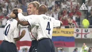 أهداف مباراة إنجلترا 3-0 الدنمارك (دور ال 16) كأس العالم 2002 تعليق عربي بجودة FHD