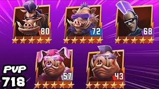 TMNT Legends PVP 718 (Bebop Nick, Bebop Movie, Bebop Bunny, Bebop Classic, Zeck)