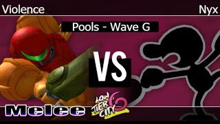 LTC 6 - Violence (Samus) vs Nyx (GnW) Pools - Wave G - Melee