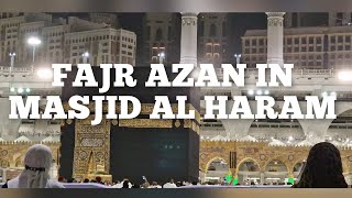 Beautiful Fajr Azan MAKKAH 2023 | Fajr Azan | Call To Prayer #makkah #fajrprayer #peacefulsound 🕋🫶