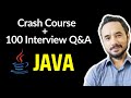 Top 100 JAVA Interview Questions and Answers