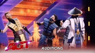 Adem Dance Crew: Asian Robotic Samurai Dancers Come To America! | America's Got Talent 2019