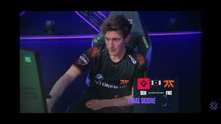 fanatic boaster crying after losing vct masters #gg #fnatic