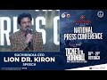 Suchirindia CEO  Lion Dr. Kiron Speech at National Press Conference | Shreyas Media | Shreyas Live