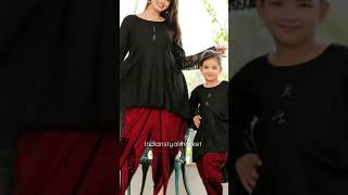 MOTHER LIKE DAUGHTER DHOTI KURTI SET