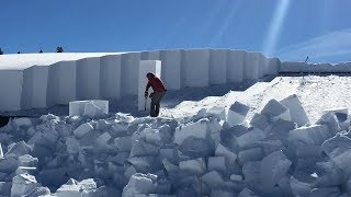 Čišćenje snijega sa krovova 2019