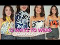 12 Ways to wear Hermès Scarf as Tops | Easy & Cute #DIY