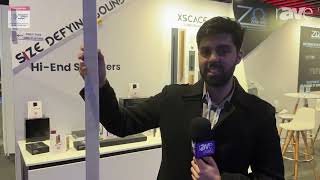 ISE 2024: Xscace Shows off Ultra-Slim QuadCane Array Speaker