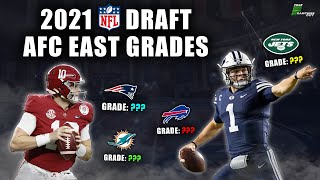 2021 NFL Draft Grades | All 7-Rounds - The AFC East