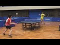 藤村友也 vs 酒井明日翔 男子シングルス準決勝｜第30回日本卓球リーグ選手権・ビッグトーナメント熊本大会