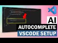 How to setup AI Autocomplete in VS Code (Free & Local)