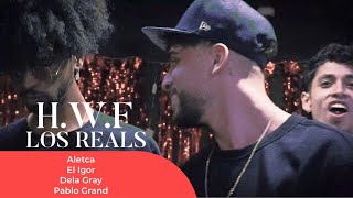 Aletca, El Igor, Dela Gray, Pablo Grand - H.W.F ( Live Performance ) ( Roots Miami Kava ) #LosReals