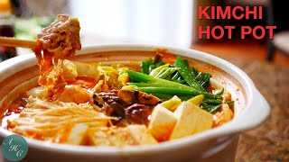 KIMCHI HOT POT (JAPANESE STYLE KIMCHI MISO NABE | Kimchi-jjigae) | DELICIOUS and EASY!