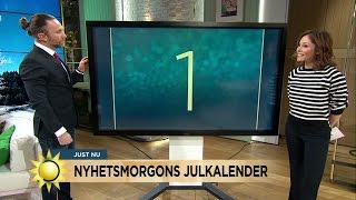 Vad döljer sig bakom lucka nummer ett? - Nyhetsmorgon (TV4)