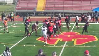 Yul Jr Football 2023 12th Grade American Sr High Jam Sportz All Stars practice