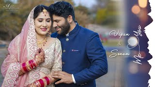 Best Punjabi Wedding Same Day || Vipan \u0026 Sonam || Arvind Photography