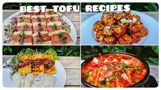 ENG)간단하고 맛있는 두부요리 4가지 | Easy and Best Tofu Recipes,Sweet and Sour Tofu,Crispy Tofu, Korean Tofu Stew