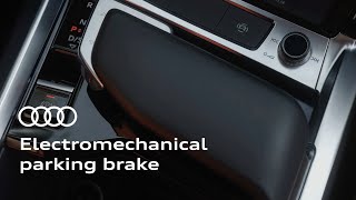 How to use the electromechanical parking brake
