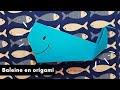 Baleine en origami - Bricolage pour enfants 27