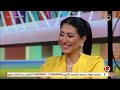 التاسعة الفنانة وفاء عامر لو زوجي أخبرني برغبته في الزواج سأقول له