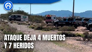 Hombres armados atacan a agrícolas en Caborca, Sonora
