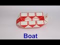 Make a Boat with Snake Cube