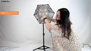 LINCO Lincostore Photography Photo Table Top Studio Lighting Kit  30 Seconds to Storage