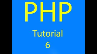 PHP programming Tutorial 6/13 - PHP Variables part 2