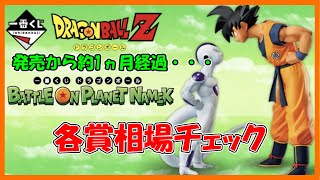 発売から1ヵ月　一番くじ ドラゴンボール BATTLE ON PLANET NAMEK　相場チェック