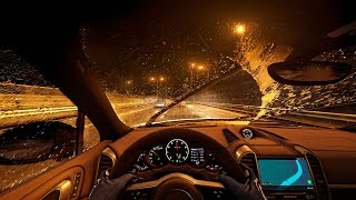 Night Driving In Rain - Assetto Corsa