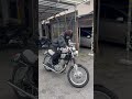 sr400バイク女子