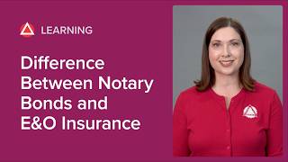 Notary Bonds Vs Errors Omissions Insurance What S The Difference