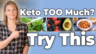 Is Keto TOO Much for You? Do This Instead [Lower-Carb/Better-Carb]