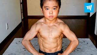 The strongest 6 year old boy in the world
