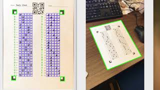 OpenCV Multiple Choice Test Grader
