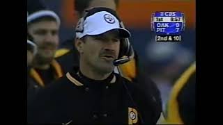 Oakland Raiders @ Pittsburgh Steelers 12- 3- 2000