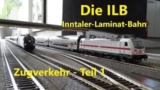 Joeys Teppichbahn - Die ILB Teil 1: H0 Modelleisenbahn / Bodenbahn Event bei Andi