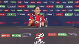 Maia Bouchier | England Player | England Vs Scotland | ICC Women's T20 World Cup | Post-Match