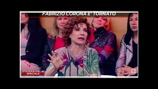 Alda D'Eusanio e la lite con Fabrizio Corona: «Andrebbe tolta la libertà di parola. Lancia mutand...