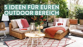 Terrassen \u0026 Garten Ideen | Inspiration für Euren Outdoor Bereich!