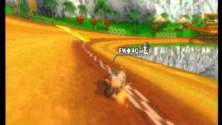 【MKW】DS Yoshi Falls - 0:59.495 - FW◆AQui - 3rd japan