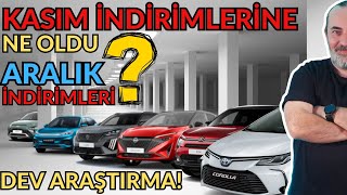 Kasım’da İndirim, Aralık’ta Zam mı? Aralık Ayı Otomobil Nakit Alım İndirimlerinde Son Durum! 🚗