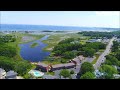 ogunquit river inn 15 second aerial clip