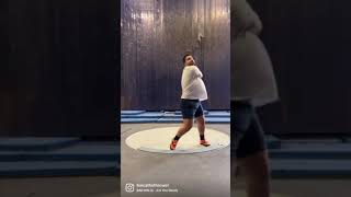 Hammer Throw Technique #shorts #athlete #trackandfield