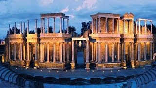 The Roman Ruins of Merida, Spain