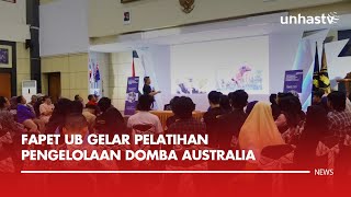 Fapet UB Gelar Pelatihan Pengelolaan Domba Australia