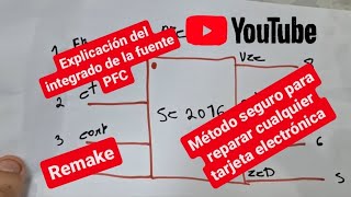 ✅️MÉTODO SEGURO PARA REPARAR CUALQUIER TARJETA ELECTRÓNICA REMAKE CLASE 15 INTEGRADO PFC EXPLICACION